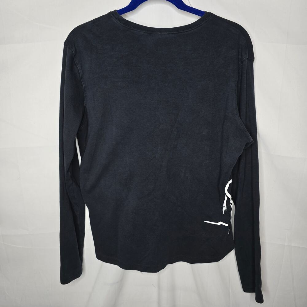 Ariat Horse Print Black Rhinestone Detail  Long-sleeve T-shirt Top Size XL - Picture 7 of 7